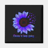 Zelfmoordpreventie Bewustmaking kiezen om door te  Magneet (Voorkant)