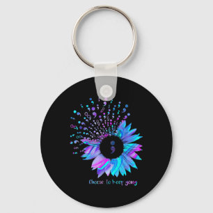 Zelfmoordpreventie Bewustmaking kiezen om door te  Sleutelhanger