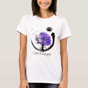 Zelfmoordpreventie Bewustmaking kiezen om door te  T-shirt