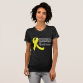 Zelfmoordpreventie Bewustmaking Ribbon T-shirt (Voorkant volledig)