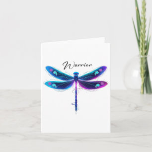 Zelfmoordpreventie Bewustmaking Warrior Dragonfly  Kaart