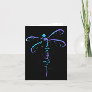 Zelfmoordpreventie Bewustmaking Warrior Dragonfly  Kaart