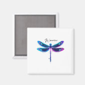 Zelfmoordpreventie Bewustmaking Warrior Dragonfly Magneet (Voorkant / Achterkant)