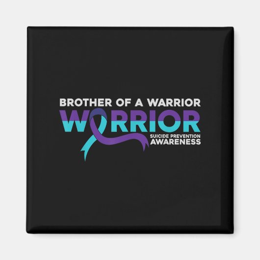 Zelfmoordpreventie Bewustzijn broer van een krijge Magneet (Voorkant)