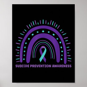 Zelfmoordpreventie Bewustzijn Geestelijke Gezondhe Poster