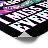 Zelfmoordpreventie bewustzijn Ik mis mijn vader el Poster (Hoek)