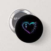 Zelfmoordpreventie bewustzijn Libelle Hart Liefde Ronde Button 5,7 Cm (Voorkant /achterkant)