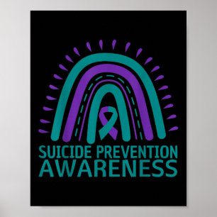 Zelfmoordpreventie Bewustzijn Mentale Gezondheid R Poster