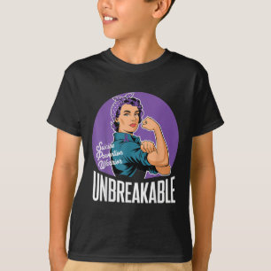 Zelfmoordpreventie Bewustzijn Mentale Gezondheid W T-shirt