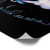 Zelfmoordpreventie Bewustzijn olifant zonnebloem T Poster (Hoek)