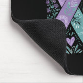 Zelfmoordpreventie Bewustzijn Positieve ondersteun Muismat (Hoek)