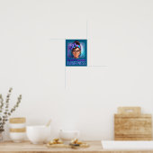 Zelfmoordpreventie bewustzijn rommelige knot lint poster (Keuken)