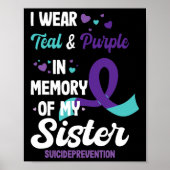 Zelfmoordpreventie bewustzijn ter nagedachtenis aa poster (Voorkant)