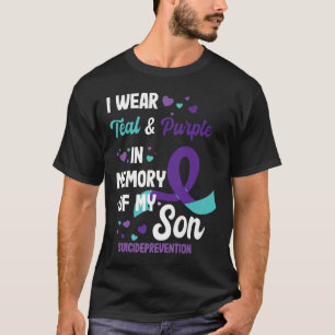 Zelfmoordpreventie bewustzijn Ter nagedachtenis aa T-shirt