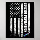 Zelfmoordpreventie Bewustzijn Voorkomen Zelfmoord  Poster (Voorkant)