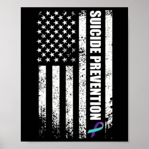 Zelfmoordpreventie Bewustzijn Voorkomen Zelfmoord Poster