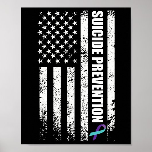 Zelfmoordpreventie Bewustzijn Voorkomen Zelfmoord  Poster (Voorkant)