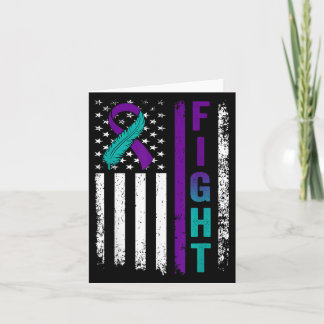 Zelfmoordpreventie bewustzijn VS Amerikaanse vlag  Kaart