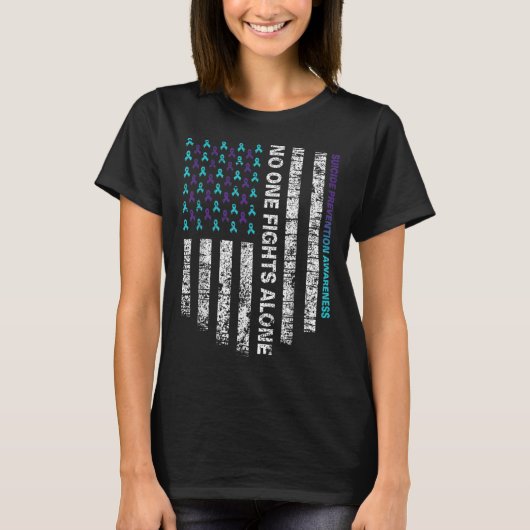Zelfmoordpreventie bewustzijn week shirt lint Ame (Voorkant)