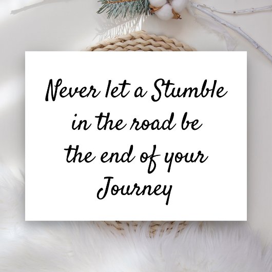 Zelfmoordpreventie Briefkaart