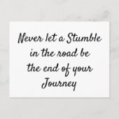 Zelfmoordpreventie Briefkaart (Voorkant)