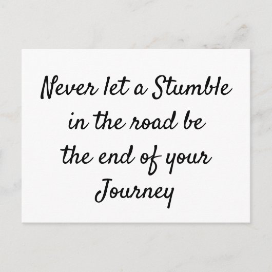 Zelfmoordpreventie Briefkaart (Voorkant)