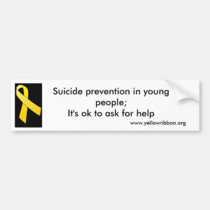 Zelfmoordpreventie Bumpersticker
