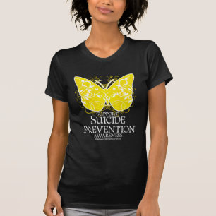 Zelfmoordpreventie Butterfly T-shirt