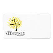 Zelfmoordpreventie Etiket (Voorkant)