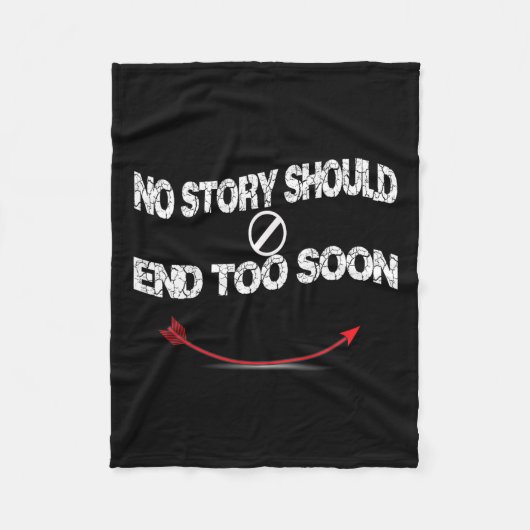 Zelfmoordpreventie Fleece Deken (Voorkant)