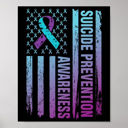 Zelfmoordpreventie is bewustmakingspreventie poster (Voorkant)