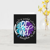 Zelfmoordpreventie Kaart (Gele Bloem)