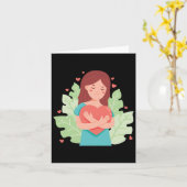 Zelfmoordpreventie - Mentaal gezondheidsbewustzijn Kaart (Gele Bloem)