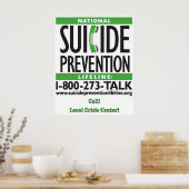 Zelfmoordpreventie POSTER (Keuken)