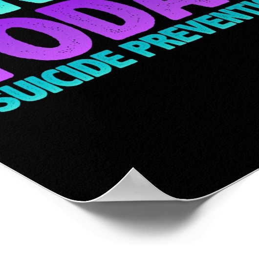 Zelfmoordpreventie Poster (Hoek)