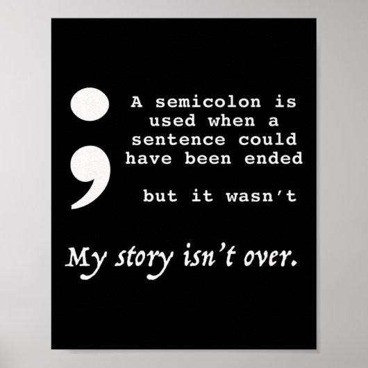 Zelfmoordpreventie Poster (Voorkant)