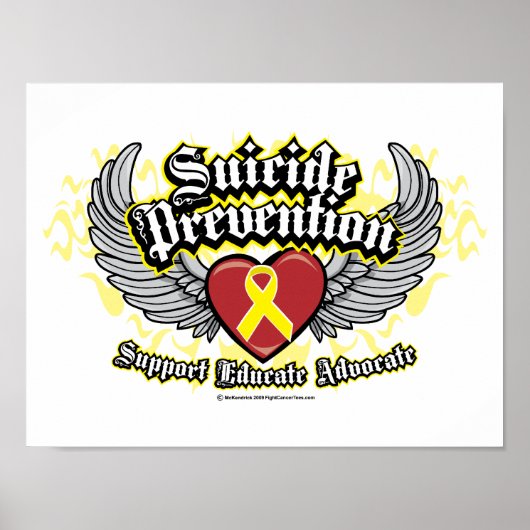 Zelfmoordpreventie Poster (Voorkant)