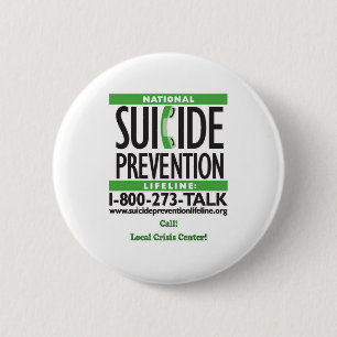 Zelfmoordpreventie POSTER Ronde Button 5,7 Cm