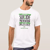 Zelfmoordpreventie POSTER T-shirt (Voorkant)