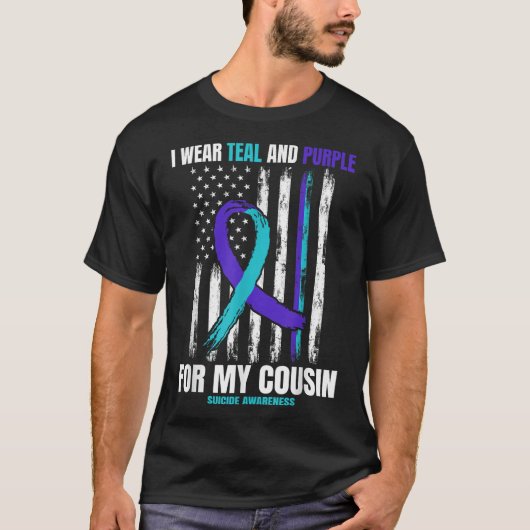 Zelfmoordpreventie producten Cousin Ameri T-shirt (Voorkant)