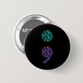 Zelfmoordpreventie Ronde Button 5,7 Cm (Voorkant /achterkant)