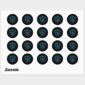 Zelfmoordpreventie Ronde Sticker (Vel)