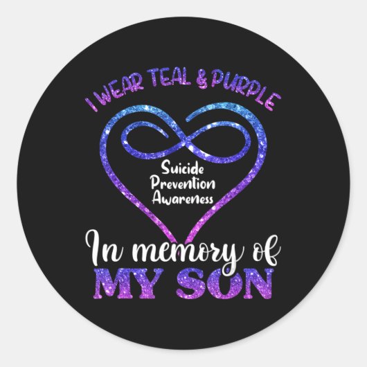 Zelfmoordpreventie Ronde Sticker (Voorkant)