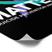 Zelfmoordpreventie Shirten Zelfmoordbewustzijn T S Poster (Hoek)