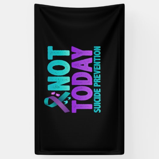 Zelfmoordpreventie Spandoek (Verticaal)