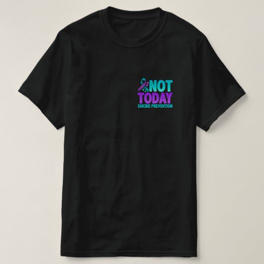 Zelfmoordpreventie T-shirt (Design voorkant)