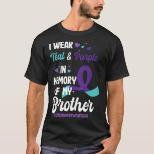 Zelfmoordpreventie ter nagedachtenis aan broeder t-shirt