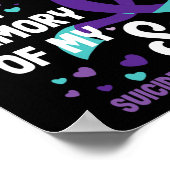 Zelfmoordpreventie ter nagedachtenis aan zoon poster (Hoek)