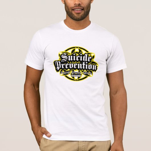 Zelfmoordpreventie Tribal T-shirt (Voorkant)
