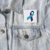 Zelfmoordpreventie Vierkante Button 5,1 Cm (In situ)